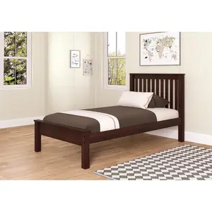 Contempo Mission Cappuccino Bed