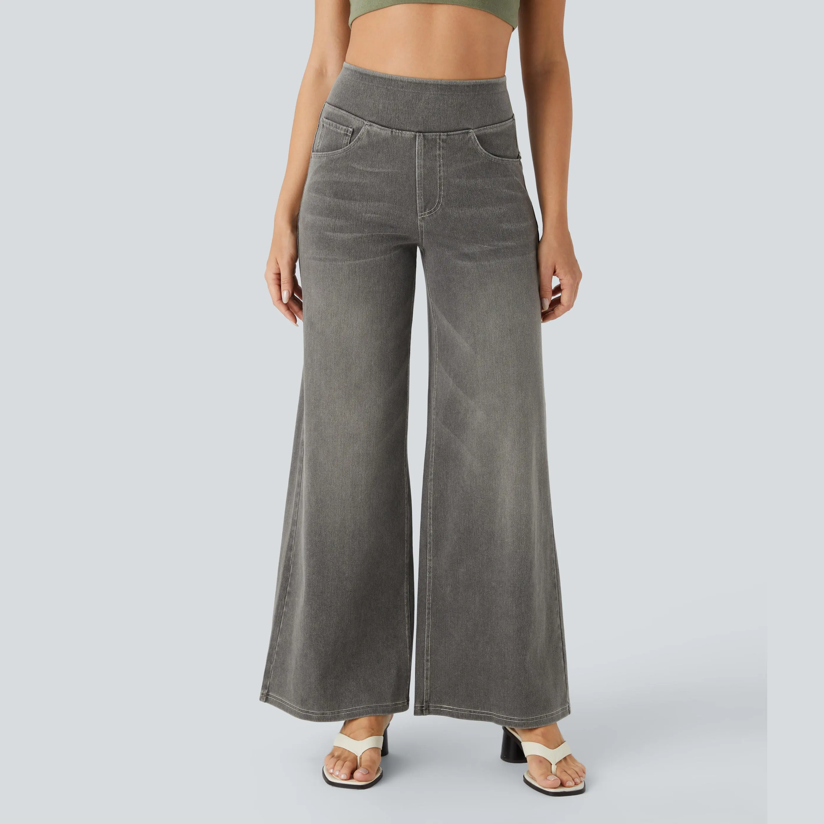 Black Iron Gray Denim