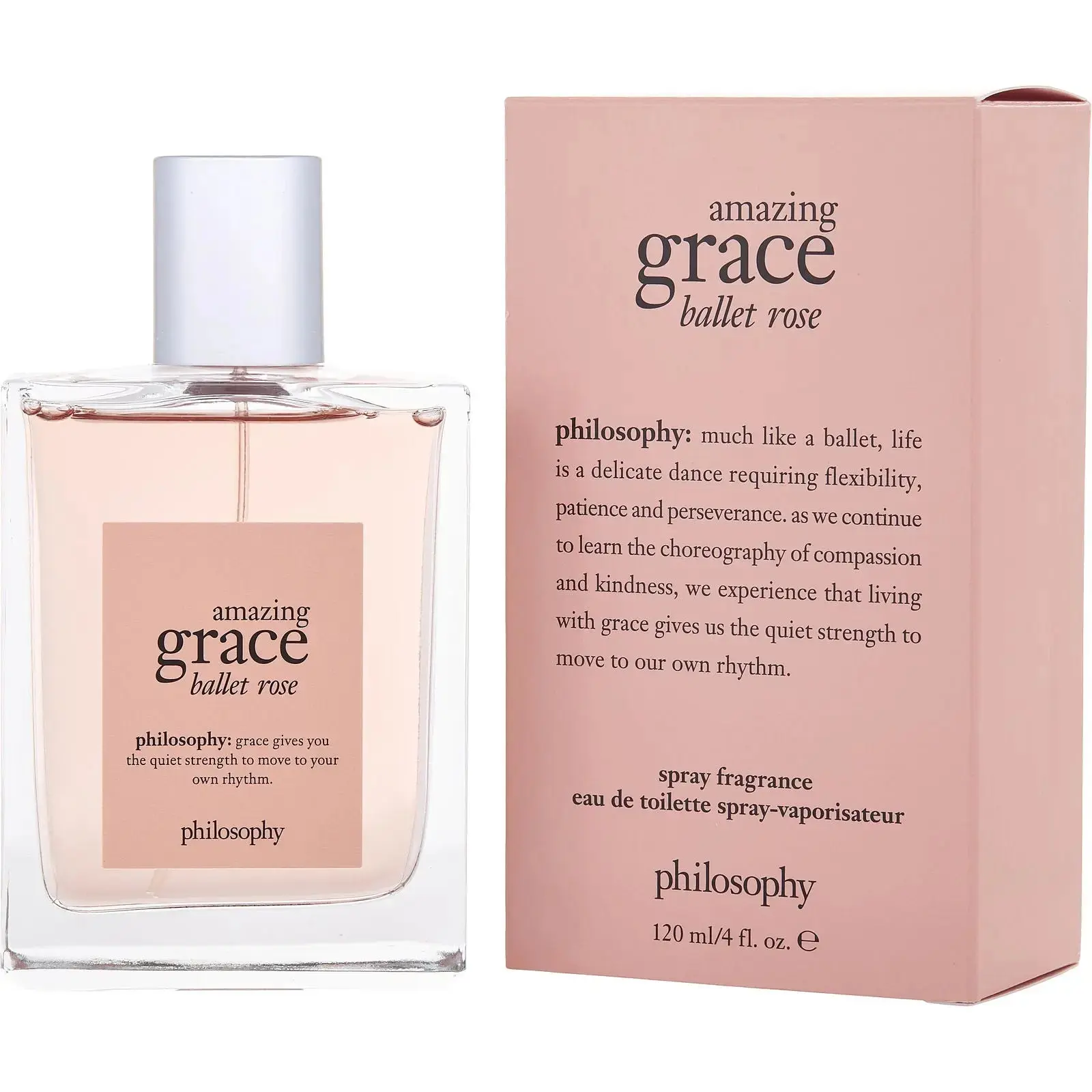 Amazing Grace Ballet Rose By Philosophy For Women 4.0oz EDP Spray 