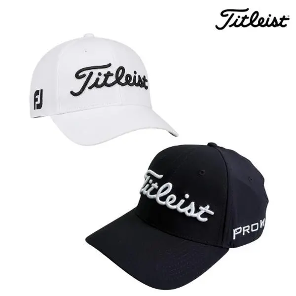 Titleist Golf Previous Season Tour Performance Hat Black/White