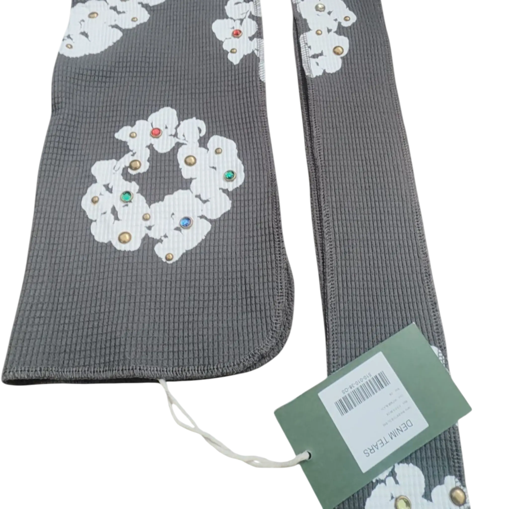 Tears Durag - Vintage Black with Rhinestone