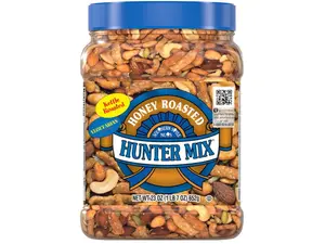 Southern Style Nuts Honey Roasted Hunter Bulk Trail Mix, 23 oz (Pack of 1), Honey Roasted Sesame Sticks & Peanuts, Sunflower Kernels, Almonds, Cashews & Pepitas, Mixed Nuts, Snacks for Adults & Kids