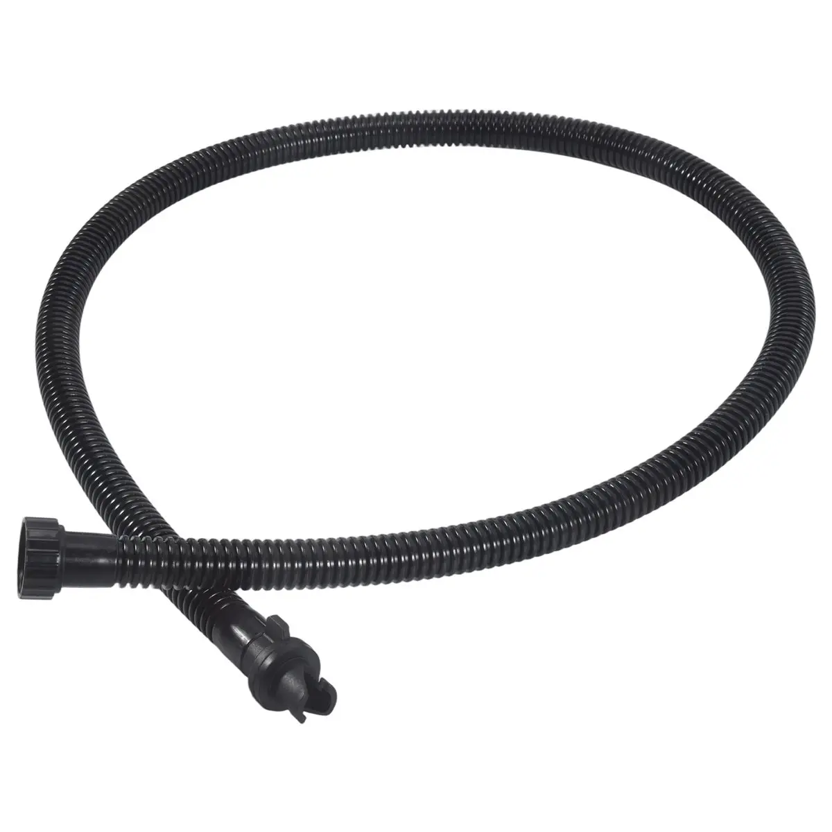 145cm Corrugated Plastic Air Pump Hose for Aqua Marina-ZRAY Stand Up Paddle Board, Surfboard - Anti-Corrosion, Cold-Resistant, Heat-Resistant, Durable, Soft, High-Pressure, Good-Sealing Hand Pump Inflatable Tube Accessory (Household Appliance Part), Canoe