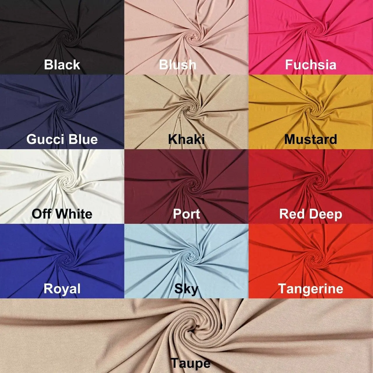 Jersey Verdure ™ Rayon Spandex 220 GSM, Modal like softness - Knit Fabric, Stretch Fabric, Soft Fabric, Sewing Fabric, Dress Fabric