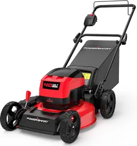 PowerSmart 40V 17" Cordless Lawn Mower, 3-in-1 Brushless Push Lawn Mower with 4.0 Ah Battery and Charger(MB2417A) PowerSmart 40V 17" Cordless Lawn Mower, 3-in-1 Brushless Push Lawn Mower with 4.0 Ah Battery and Charger(MB2417A)