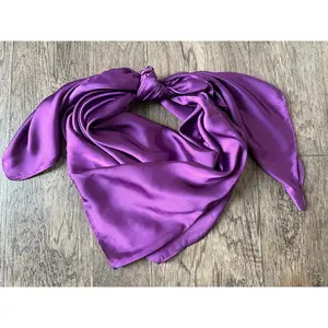 Wild Rag Solid Lavender Purple #73 Neck Scarf Bandanna by Double B Wild Rags