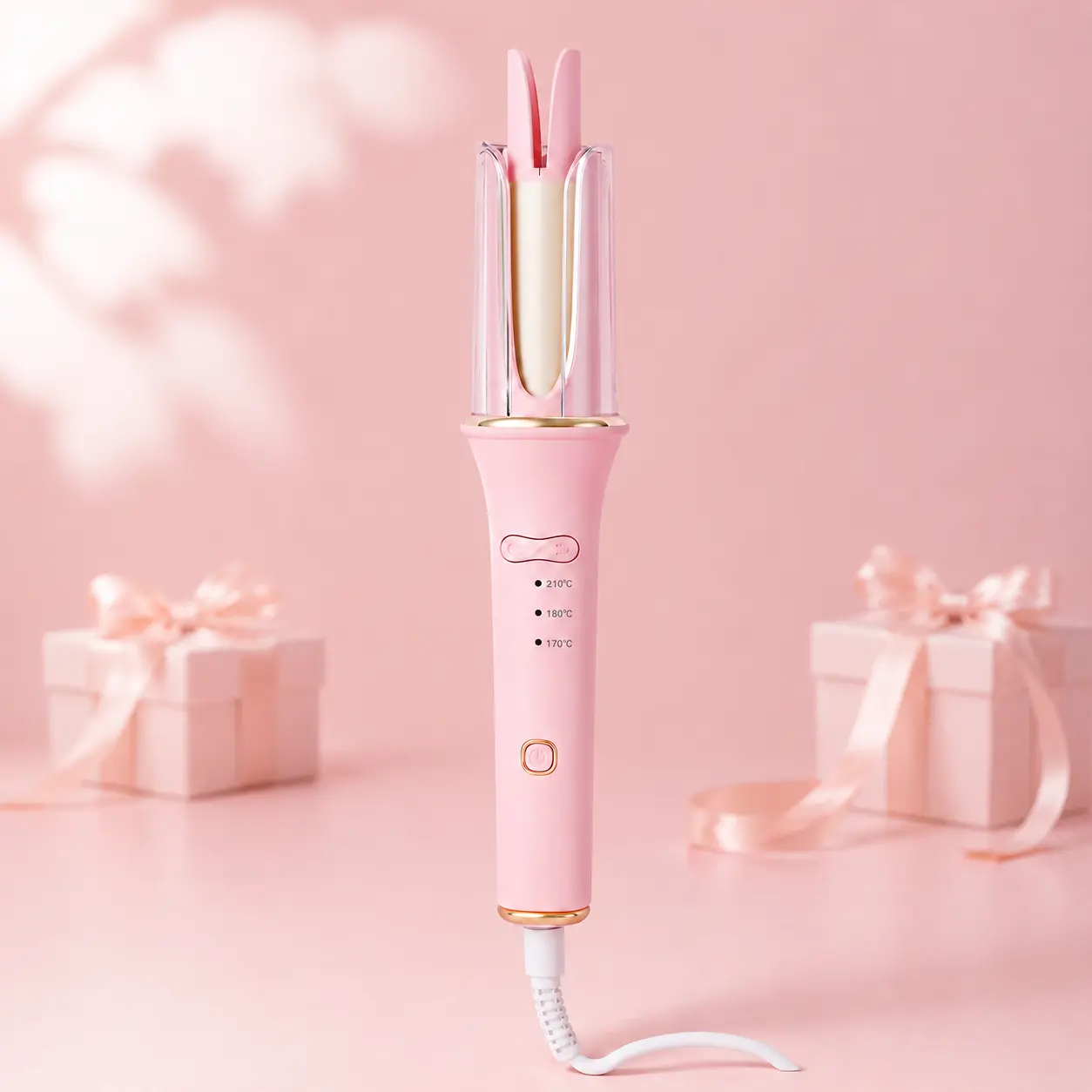 25 mm/1.0 in Automatic Hair Curling Iron for Women, Ceramic Rotating Curling Stick with Negative Ion Care, Automatic Hair Curler, 3 Adjustable Temperature Modes Lazy Curling Tool, Hair Styler and Hair Styling Tools for Home Gifts for Friends