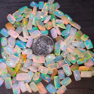 10 Carats Top Quality Ethiopian Opal Cushion Cut