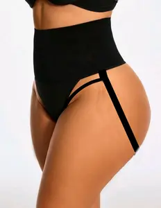 High Waist Tummy Control Thong With Butt Lifter Shapewear Patent #12,550,951