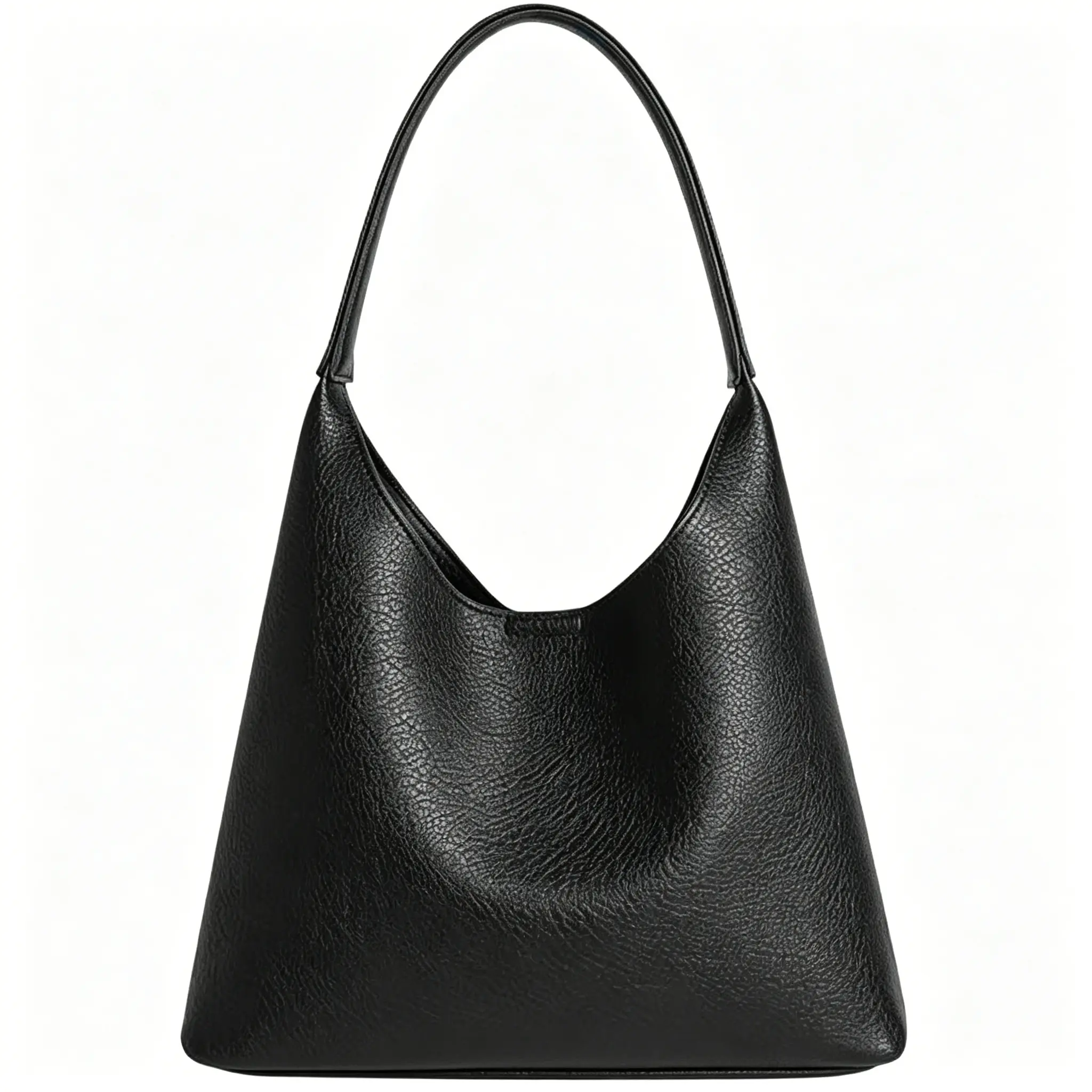 Women's Small Slouchy Hobo Shoulder Purse - Soft Vegan Leather Tote with Magnetic Closure, Organized Pockets, 11 in/28 cm Daily Handbag, Casual, Pu Leather, Casual Commuting Bag, Shoulder Strap, Daily Use, Hobo Style Women's Crossbody & Shoulder Bags soho