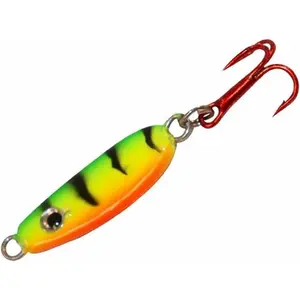 Forage Minnow Ice Fishing Jigging Spoon Lure, for Walleye, Crappie, Bluegill, Trout & More, Assorted Sizes & Colors