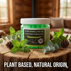 Mouse Repellent Gel Beads, Pure Plant Peppermint Oil Formula - Natural Mice Rats Squirrels Deterrent, 90 Count Box, Pet & Family Safe, Indoor Outdoor Use, Non-Toxic Alternative to Traps & Poison