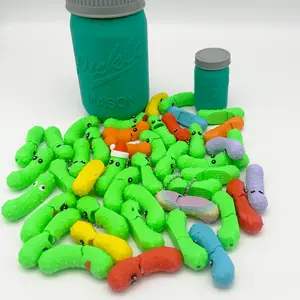 Pickle Pals Articulated Pickles in 6 Expressions - Small (2in) & Large (6.5in) Options with Unique Expressions