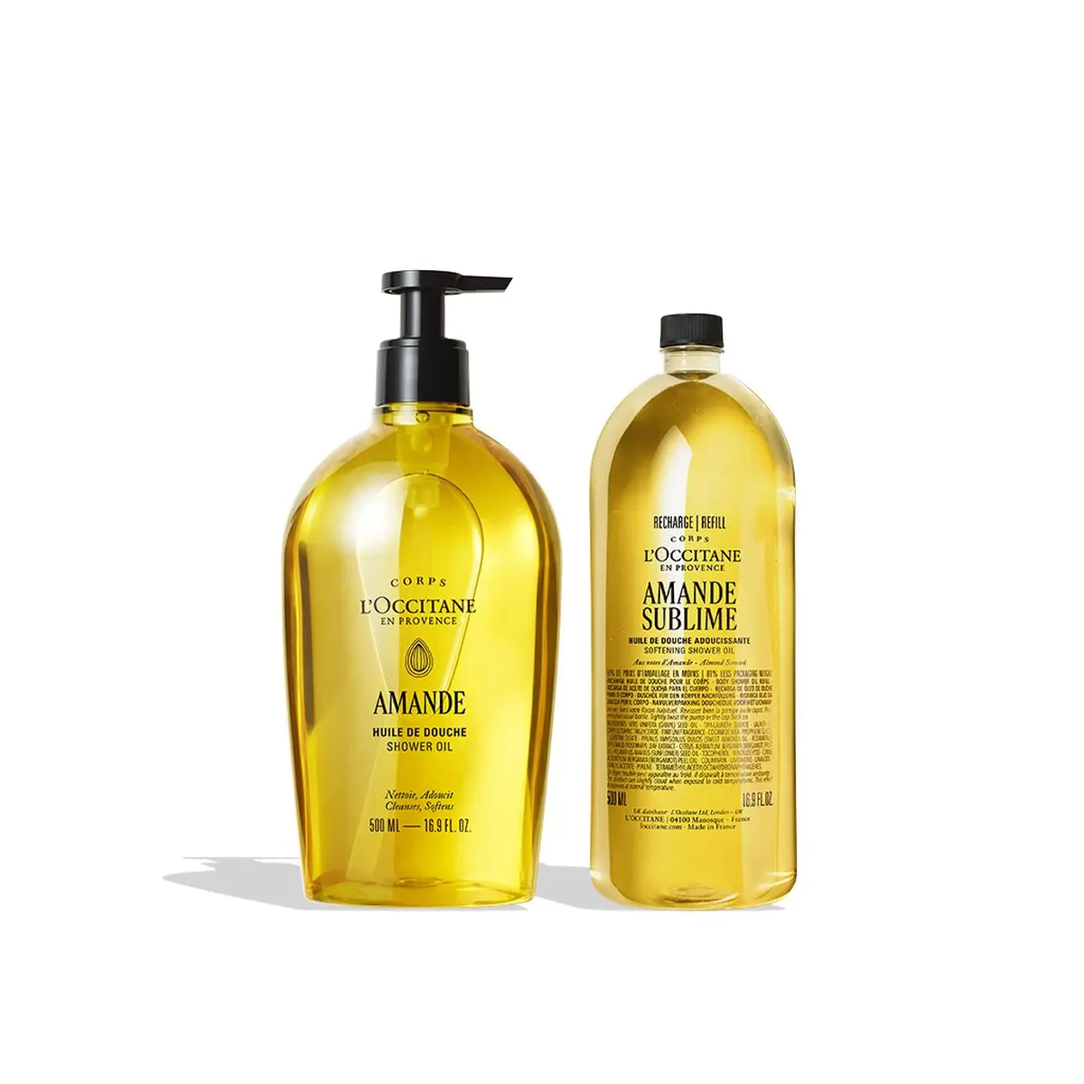L'Occitane Almond Shower Oil Duo