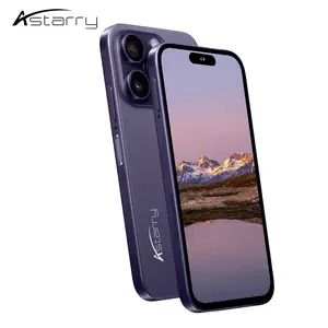 Astarry Smart Phone Dual Card Dual Standby 16 Pro Max 4G Network Face Unlock 6GB+128GB Rom Octa Core Processor 6.56 Inch Large Screen 4800mAh Battery Android 12.0 Version Mtk6765 Fashion Slim Body Suitable For Family Entertainment Life And Student Use