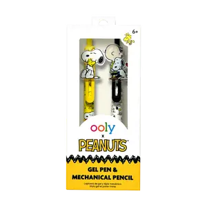OOLY x Peanuts Gel Pen and Mechanical Pencil - Set of 2