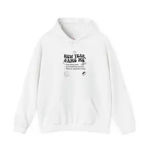 New Year Resolutions Fail Hoodie | anti-resolution, procrastination humor