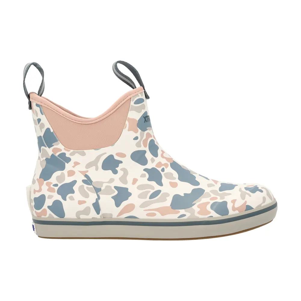 Xtratuf Womens Ankle Deck Pull On Casual Boots Ankle - Off White