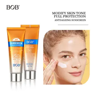 Specialized Bob isolation sunscreen, refreshing and moisturizing, non-greasy, facial concealer, brightening, softening, skin care BB cream