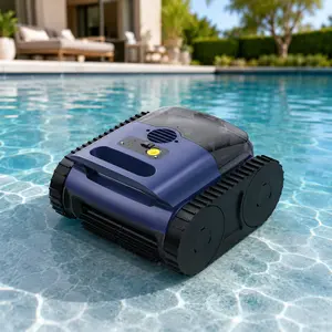Pool Vacuum for Inground Pool & Above Ground Pool, Cordless Robotic Pool Cleaner with Smart Navigation, Self-Parking, LED Indicator, Wall&Waterline Cleaning Pool Robot up to 2150 Sq.ft Pool Accessories, Affordable, Convenient #summerwins #DealsForYouDays