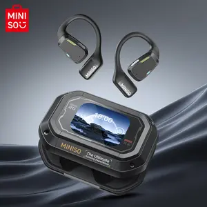 MINISO M98 Wireless Earbuds，headphones Stereo，30H Long Playtime,Built-in Mic Headset,High-quality sound  Earbuds,Headphones Immersive Premium Sound Long Distance Connection Earphones With Charging Box,for Gym Running Workout