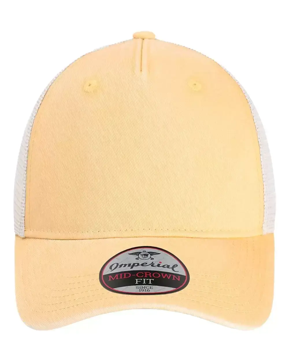 Imperial X240M The Gambit Unisex Mesh Back Snapback Hat - Plain Polyester Fabric, Flat Bill Blank Fashion Accessory Cap, Snapback Hats, Flat Bill Hats