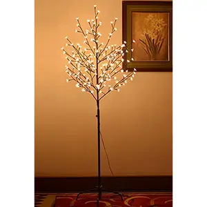 6' Lighted Cherry Blossom Tree