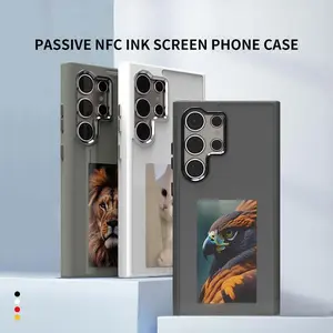 This phone case is suitable for S25Ultra /S24Ultra/S23Ultra screen projection and supports custom DIY projection of the e-ink screen -HN82-1