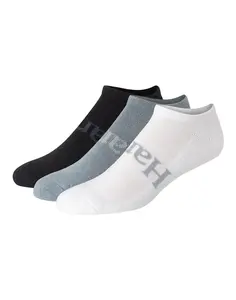 Hanes Originals Men’s Supersoft No Show Socks 3-pairs Men's Underwear Multi Pack Comfortable Fit Soft Stretch Fabric Breathable Hm2g88
