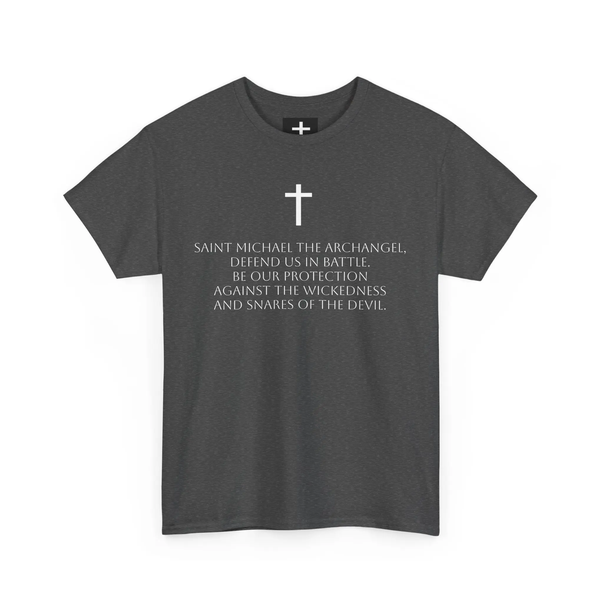 Saint Michael Heavy Cotton Tee Casual Comfort