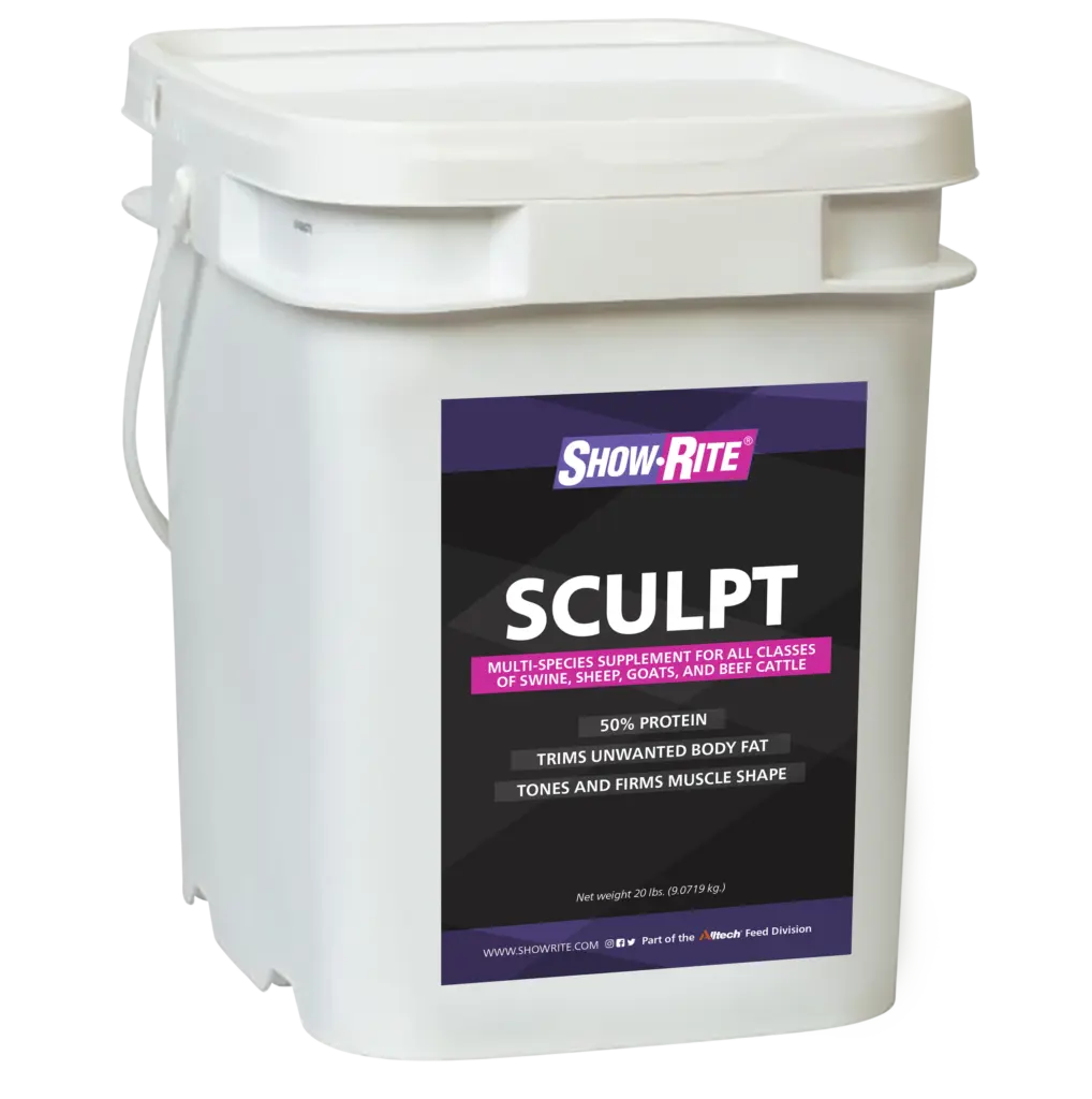 Sculpt Show Rite Supplement for Farm Animals & Poultry, Nutritious Feeding Supply