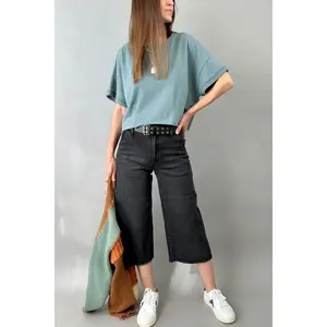 Jetset Crop Jeans - Black - FINAL SALE