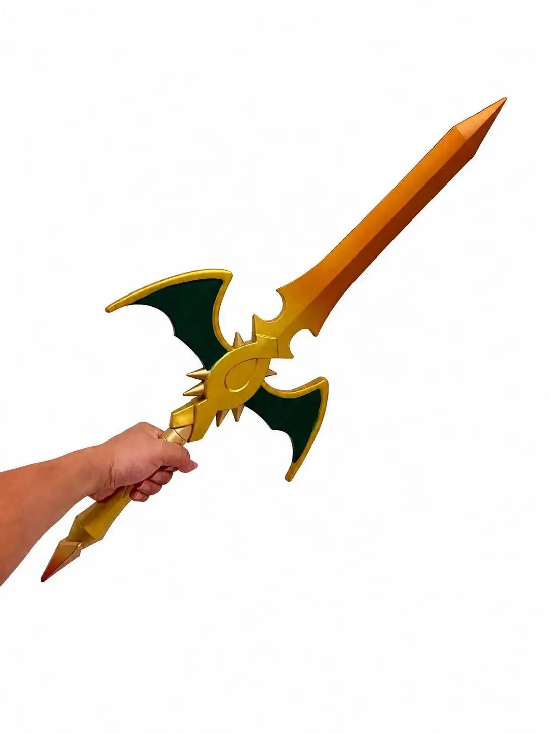 Kinstore 32" PU Foam Gold Dragon PU Foam Sword for Cosplay Charmander Fire Dragon Foam Sword Kid Costume LARP