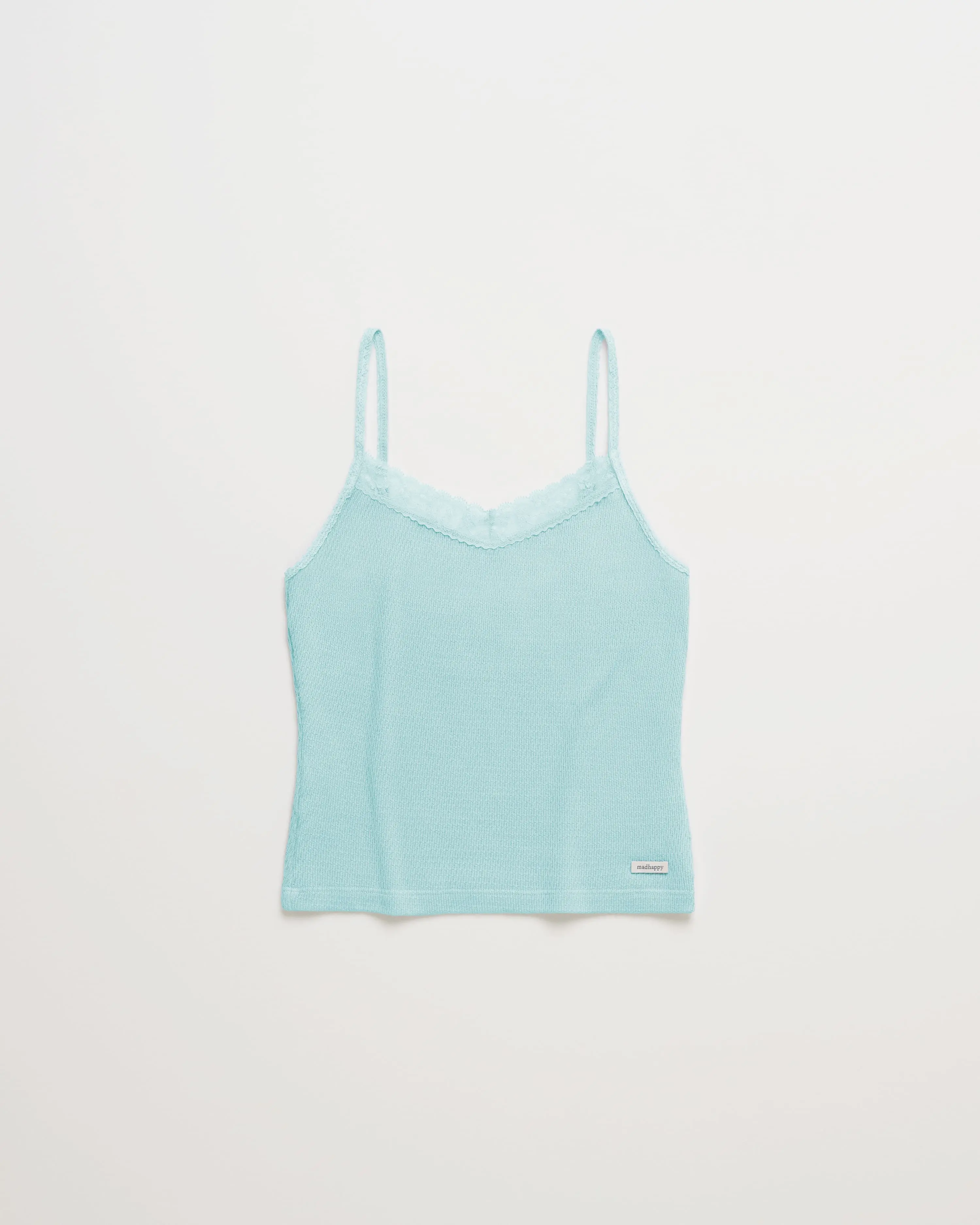 Thermal and Lace Tank Top