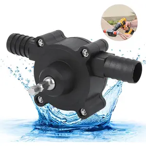 Universal Electric Drill Pump - Self-Priming Quick Fluid Transfer | For Water, Gasoline, Oil & Diesel, Ideal for Home, Garden & Outdoor Use