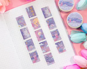 Stamp Washi Tape - Decorative Tape for Journaling