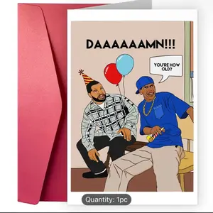 Friday funny birthday card