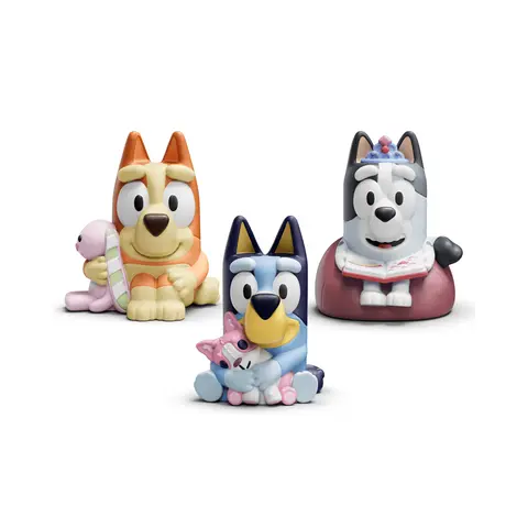 Tonies Bluey 3-Pack with Bluey, Bingo, and Muffin Audio Figurines