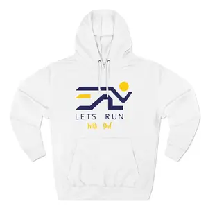 Three-Panel Fleece Hoodie