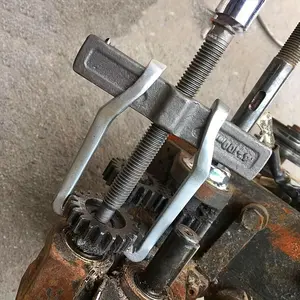 Adjustable Gear Puller Kit for Removing Dual Claw Gear Bearings, Straight Gear Replacement and Repair, Dual Claw Puller Tool Set