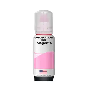Replacement 70ml Magenta Sublimation Ink Bottle Compatible with Epson Supertank Printers for 502/512/522 Bottles