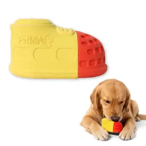 Pet Balloon【BIG Shoe】 Dog Toy – Record Voice, Hide Scents & Treats for Boredom Relief, Natural Rubber Self-Play Interactive Chew Toy