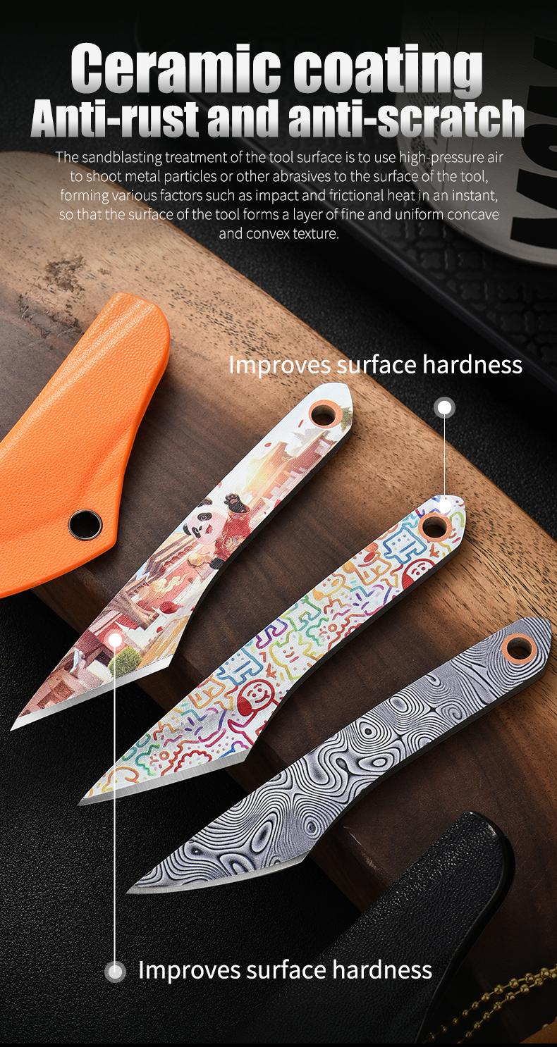 Portable keychain pocket knife, multi-functional outdoor tool, suitable for gardening, camping and DIY projects. Collectible | Commemorative knife