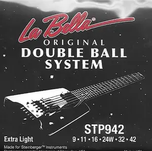 New STP942 LaBella Steinberger Double Ball-End TransTrem Calibrated Strings - STP Series for TT V#2