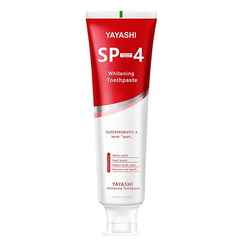 YAYASHI SP-4 Whitening Toothpaste with Activated Charcoal Mint Dental Cleanser for Fresh Breath & Deep Cleaning Oral Hygiene Essentials