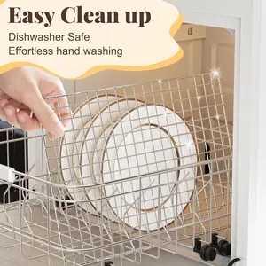 Cooling Racks for Cooking and Baking - 2 PCS 10" x 15" Grid Wire Baking Rack for Oven Cooking, Baking, Grilling, Roasting - Dishwasher Safe Bacon Rack - Fits Jelly Roll Cookie Sheet Pan