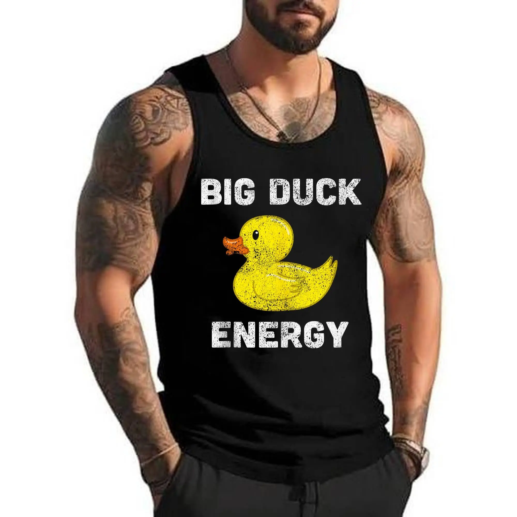 Rubber Ducky, Funny Meme, Big Duck Energy Tank Top