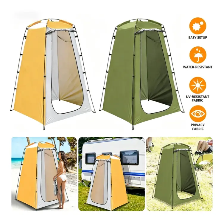 Portable outdoor instant inflatable tent, privacy camping shower toilet, changing room  # popup shade # quiet canopy