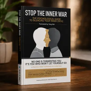 English Hard Cover Psychology Self-Help Book for Overthinking, Anxiety, Self-Doubt - Emotional Healing, Inner Peace, Emotional Regulation, Healthier Boundaries, Mental Awareness Building, Relationship Improvement - Meaningful Gift
