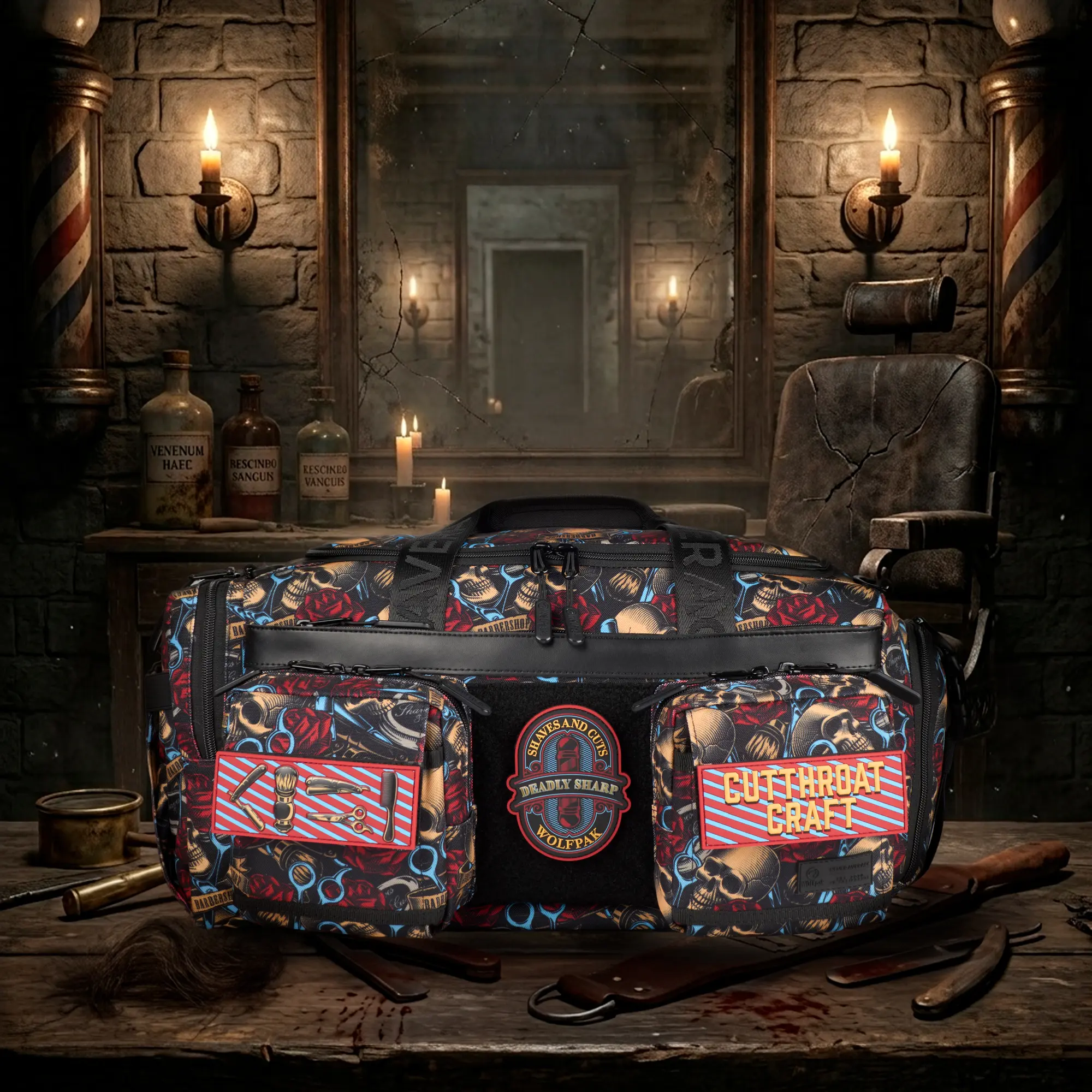 30L Perfect Duffle Bag Deadly Sharp